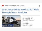Thumbnail Photo 25 for 2021 JAYCO White Hawk 32RL